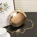 Acrylic Metallic Goose Clutch