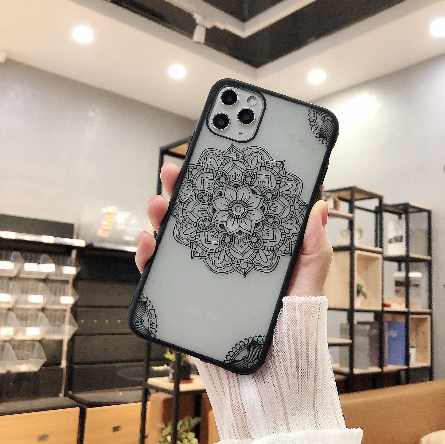 Compatible with Apple , Mobile Phone Case Acrylic Soft Matte Protective Cover