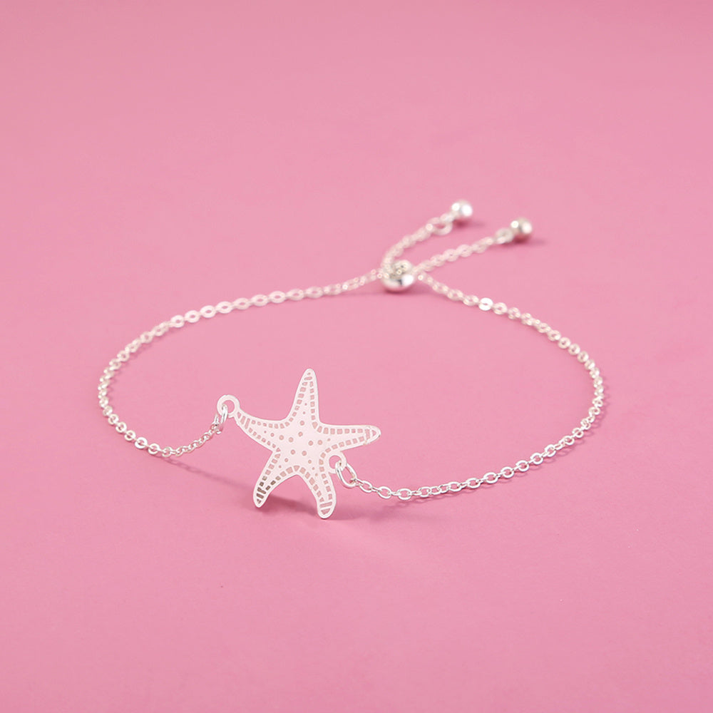 Silver starfish