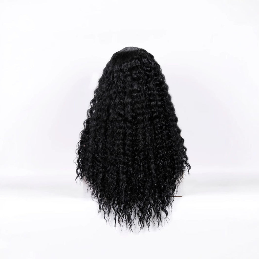 Medium Long Curly Hair Wave Synthetic Wigs