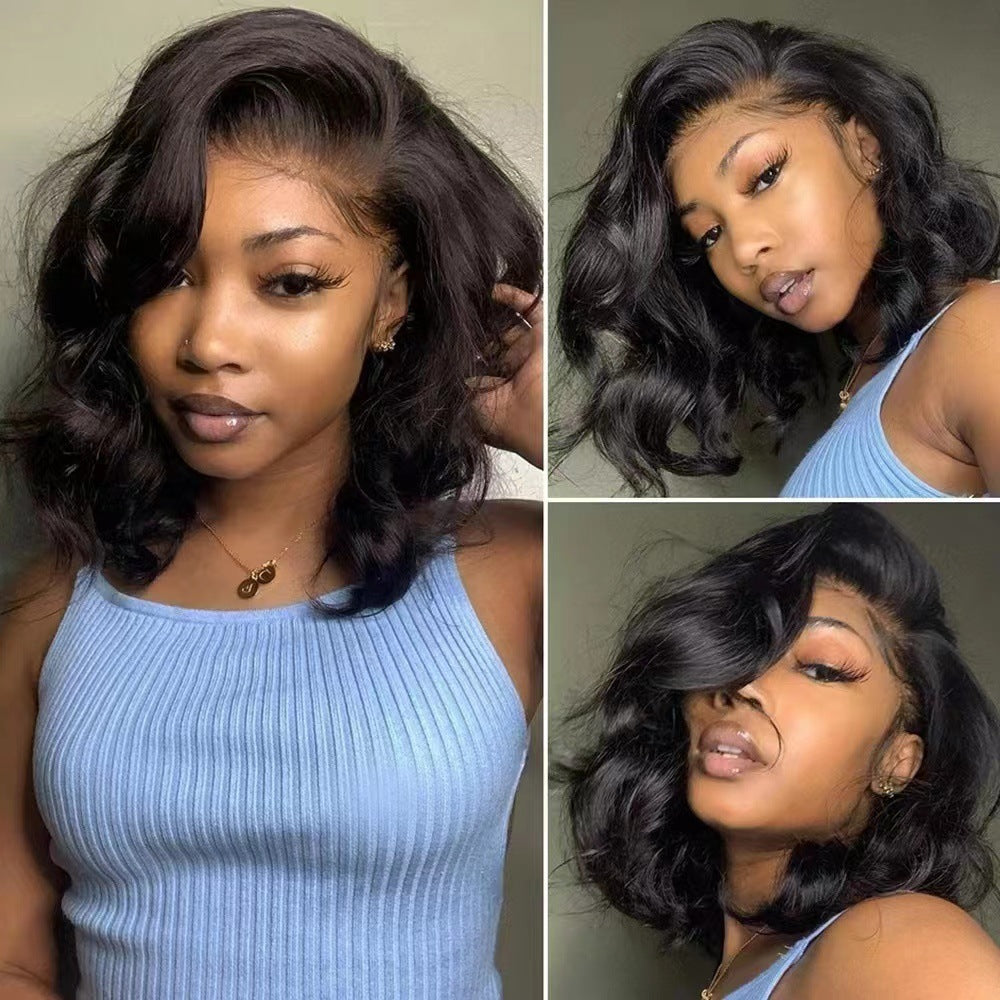 Women's Partial Short Curly Hair Synthetic Wigs Wigs Full-head Wig