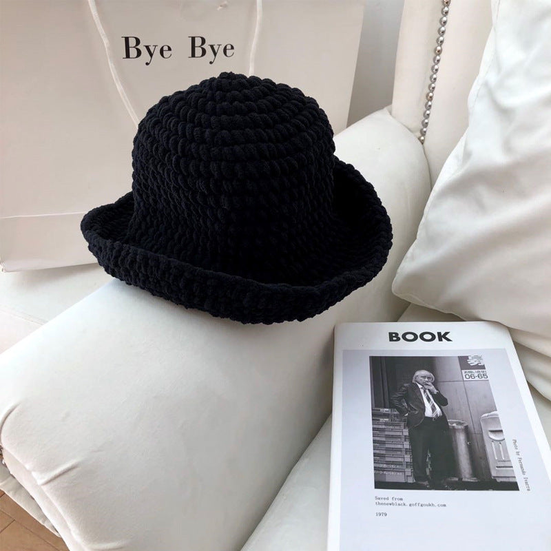 Coarse Wool Fisherman Hat